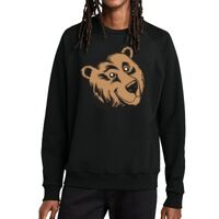 Unisex Organic CVC Fleece Crewneck Sweatshirt Thumbnail