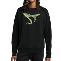 Unisex Organic CVC Fleece Crewneck Sweatshirt Thumbnail