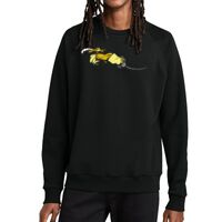 Unisex Organic CVC Fleece Crewneck Sweatshirt Thumbnail
