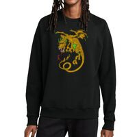 Unisex Organic CVC Fleece Crewneck Sweatshirt Thumbnail