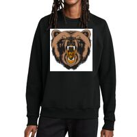 Unisex Organic CVC Fleece Crewneck Sweatshirt Thumbnail