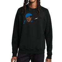 Unisex Organic CVC Fleece Crewneck Sweatshirt Thumbnail
