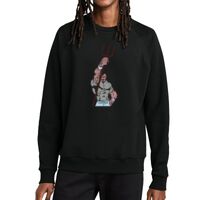 Unisex Organic CVC Fleece Crewneck Sweatshirt Thumbnail