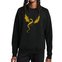Unisex Organic CVC Fleece Crewneck Sweatshirt Thumbnail