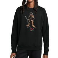 Unisex Organic CVC Fleece Crewneck Sweatshirt Thumbnail
