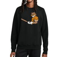 Unisex Organic CVC Fleece Crewneck Sweatshirt Thumbnail
