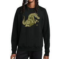 Unisex Organic CVC Fleece Crewneck Sweatshirt Thumbnail