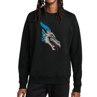 Unisex Organic CVC Fleece Crewneck Sweatshirt Thumbnail