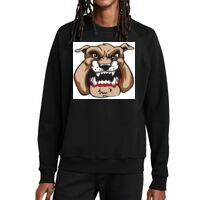 Unisex Organic CVC Fleece Crewneck Sweatshirt Thumbnail