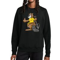 Unisex Organic CVC Fleece Crewneck Sweatshirt Thumbnail