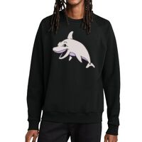 Unisex Organic CVC Fleece Crewneck Sweatshirt Thumbnail