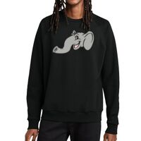 Unisex Organic CVC Fleece Crewneck Sweatshirt Thumbnail