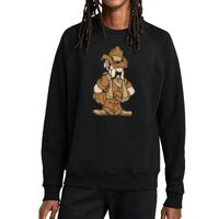 Unisex Organic CVC Fleece Crewneck Sweatshirt Thumbnail