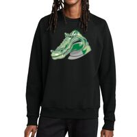 Unisex Organic CVC Fleece Crewneck Sweatshirt Thumbnail