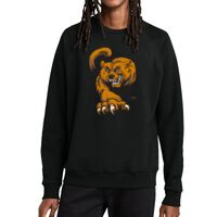 Unisex Organic CVC Fleece Crewneck Sweatshirt Thumbnail