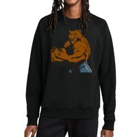 Unisex Organic CVC Fleece Crewneck Sweatshirt Thumbnail