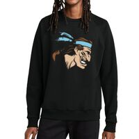 Unisex Organic CVC Fleece Crewneck Sweatshirt Thumbnail