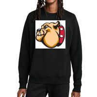 Unisex Organic CVC Fleece Crewneck Sweatshirt Thumbnail