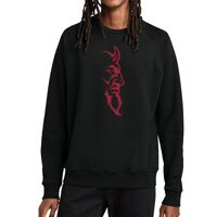 Unisex Organic CVC Fleece Crewneck Sweatshirt Thumbnail