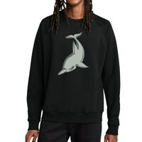 Unisex Organic CVC Fleece Crewneck Sweatshirt Thumbnail