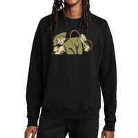 Unisex Organic CVC Fleece Crewneck Sweatshirt Thumbnail