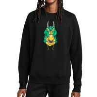 Unisex Organic CVC Fleece Crewneck Sweatshirt Thumbnail
