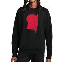 Unisex Organic CVC Fleece Crewneck Sweatshirt Thumbnail