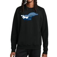 Unisex Organic CVC Fleece Crewneck Sweatshirt Thumbnail