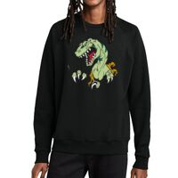 Unisex Organic CVC Fleece Crewneck Sweatshirt Thumbnail