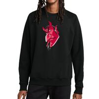 Unisex Organic CVC Fleece Crewneck Sweatshirt Thumbnail