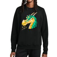 Unisex Organic CVC Fleece Crewneck Sweatshirt Thumbnail