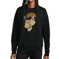 Unisex Organic CVC Fleece Crewneck Sweatshirt Thumbnail