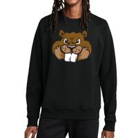 Unisex Organic CVC Fleece Crewneck Sweatshirt Thumbnail