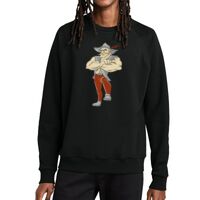 Unisex Organic CVC Fleece Crewneck Sweatshirt Thumbnail