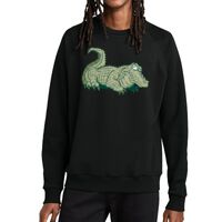 Unisex Organic CVC Fleece Crewneck Sweatshirt Thumbnail