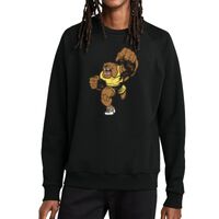Unisex Organic CVC Fleece Crewneck Sweatshirt Thumbnail