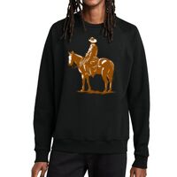 Unisex Organic CVC Fleece Crewneck Sweatshirt Thumbnail