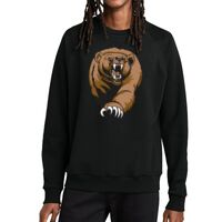 Unisex Organic CVC Fleece Crewneck Sweatshirt Thumbnail