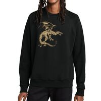 Unisex Organic CVC Fleece Crewneck Sweatshirt Thumbnail