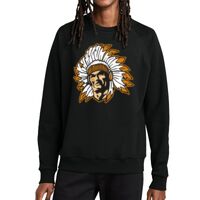 Unisex Organic CVC Fleece Crewneck Sweatshirt Thumbnail