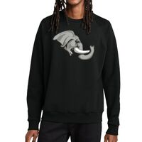 Unisex Organic CVC Fleece Crewneck Sweatshirt Thumbnail