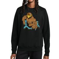 Unisex Organic CVC Fleece Crewneck Sweatshirt Thumbnail