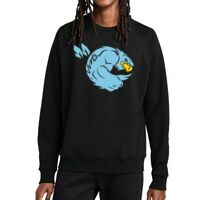 Unisex Organic CVC Fleece Crewneck Sweatshirt Thumbnail