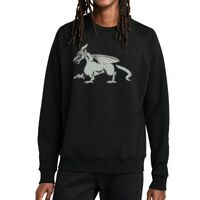 Unisex Organic CVC Fleece Crewneck Sweatshirt Thumbnail