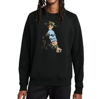 Unisex Organic CVC Fleece Crewneck Sweatshirt Thumbnail