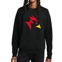 Unisex Organic CVC Fleece Crewneck Sweatshirt Thumbnail