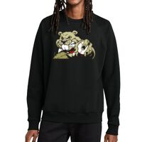 Unisex Organic CVC Fleece Crewneck Sweatshirt Thumbnail