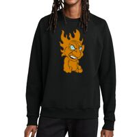 Unisex Organic CVC Fleece Crewneck Sweatshirt Thumbnail