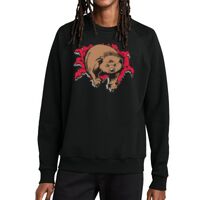 Unisex Organic CVC Fleece Crewneck Sweatshirt Thumbnail