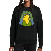 Unisex Organic CVC Fleece Crewneck Sweatshirt Thumbnail